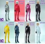 1/6 Bodysuit/cat suit+Gloves+Boots set for female action figure